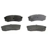 Bremsbelagsatz, Scheibenbremse Hinterachse MTR MT487