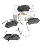 Bremsbelagsatz, Scheibenbremse Vorderachse MTR MT507