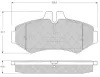 Bremsbelagsatz, Scheibenbremse Hinterachse MTR MT547