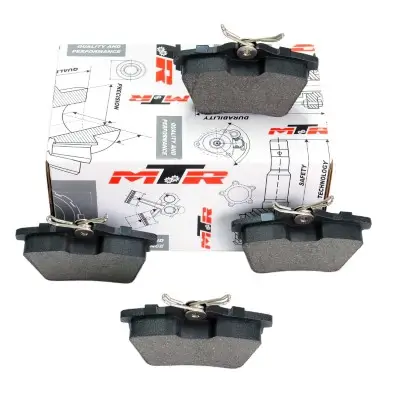 Bremsbelagsatz, Scheibenbremse Hinterachse MTR MT556 Bild Bremsbelagsatz, Scheibenbremse Hinterachse MTR MT556