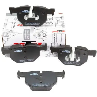Bremsbelagsatz, Scheibenbremse Hinterachse MTR MT590 Bild Bremsbelagsatz, Scheibenbremse Hinterachse MTR MT590