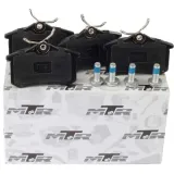 Bremsbelagsatz, Scheibenbremse Hinterachse MTR MT617