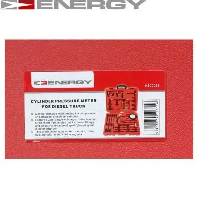 Prüfgerät, Kraftstoffsystemdruck ENERGY NE00068 Bild Prüfgerät, Kraftstoffsystemdruck ENERGY NE00068