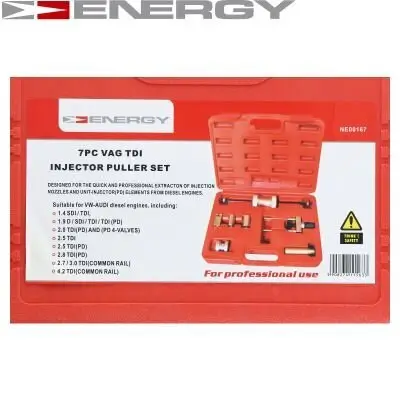 Ausziehersatz, Einspritzdüse ENERGY NE00167 Bild Ausziehersatz, Einspritzdüse ENERGY NE00167