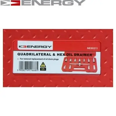 Steckschlüsseleinsatz-Set, Ölablassschraube ENERGY NE00211 Bild Steckschlüsseleinsatz-Set, Ölablassschraube ENERGY NE00211