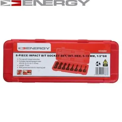 Kraft-Stecknuss-Satz ENERGY NE00282 Bild Kraft-Stecknuss-Satz ENERGY NE00282