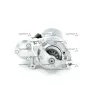 Starter 12 V 1,7 kW TURBO-TEC TTST001046 Bild Starter 12 V 1,7 kW TURBO-TEC TTST001046