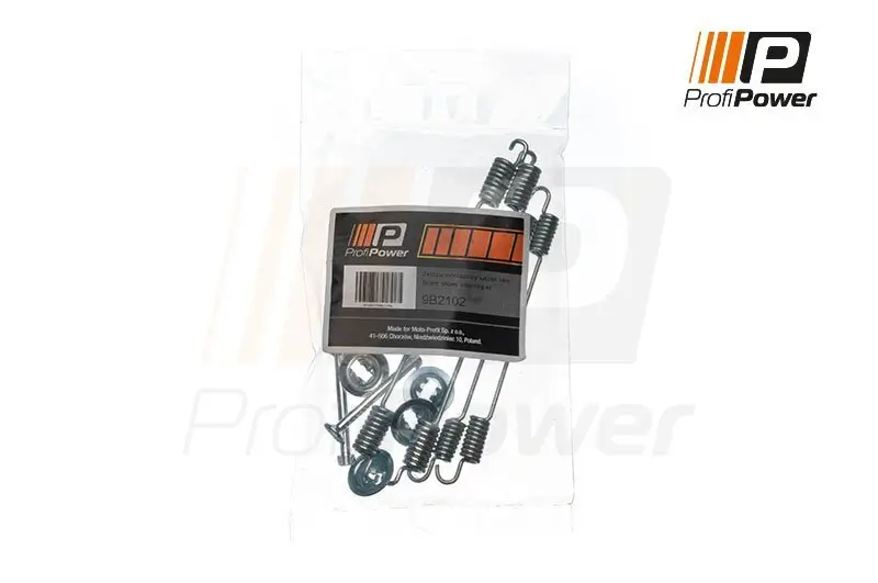 Zubehörsatz, Bremsbacken Hinterachse ProfiPower 9B2102
