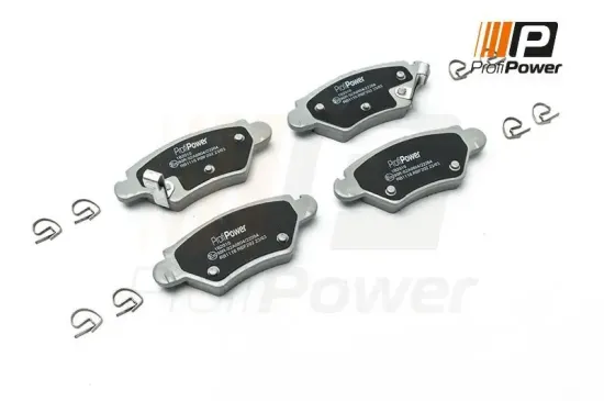 Bremsbelagsatz, Scheibenbremse Hinterachse ProfiPower 1B2010 Bild Bremsbelagsatz, Scheibenbremse Hinterachse ProfiPower 1B2010