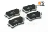 Bremsbelagsatz, Scheibenbremse Hinterachse ProfiPower 1B2060