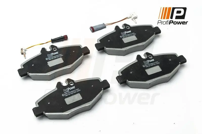 Bremsbelagsatz, Scheibenbremse Vorderachse ProfiPower 1B1058