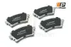 Bremsbelagsatz, Scheibenbremse Hinterachse ProfiPower 1B2080