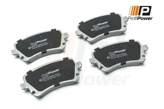 Bremsbelagsatz, Scheibenbremse Hinterachse ProfiPower 1B2080 Bild Bremsbelagsatz, Scheibenbremse Hinterachse ProfiPower 1B2080