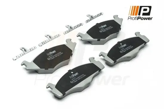 Bremsbelagsatz, Scheibenbremse Vorderachse ProfiPower 1B1077 Bild Bremsbelagsatz, Scheibenbremse Vorderachse ProfiPower 1B1077
