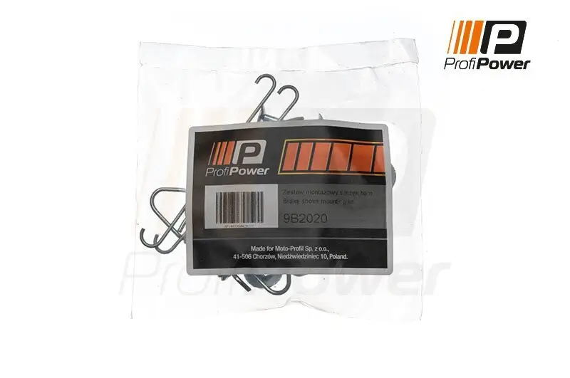 Zubehörsatz, Feststellbremsbacken Hinterachse ProfiPower 9B2020