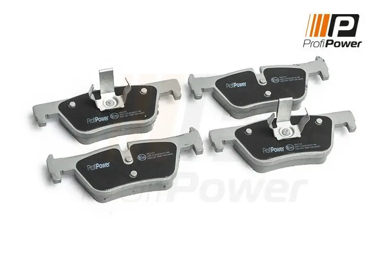 Bremsbelagsatz, Scheibenbremse Hinterachse ProfiPower 1B2141