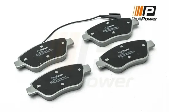Bremsbelagsatz, Scheibenbremse Vorderachse ProfiPower 1B1008 Bild Bremsbelagsatz, Scheibenbremse Vorderachse ProfiPower 1B1008