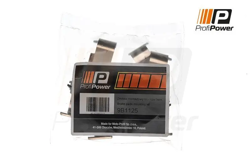 Zubehörsatz, Scheibenbremsbelag Vorderachse ProfiPower 9B1125