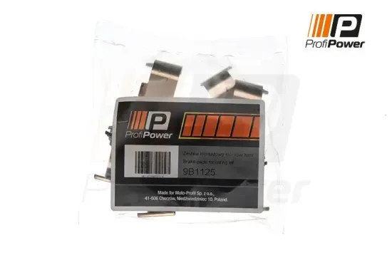 Zubehörsatz, Scheibenbremsbelag Vorderachse ProfiPower 9B1125 Bild Zubehörsatz, Scheibenbremsbelag Vorderachse ProfiPower 9B1125