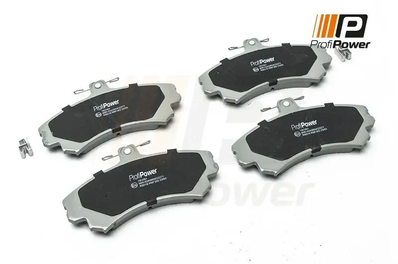 Bremsbelagsatz, Scheibenbremse Vorderachse ProfiPower 1B1051