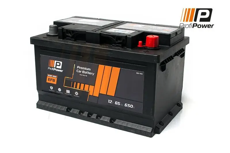 Starterbatterie 12 V 65 Ah ProfiPower PP-650 EFB