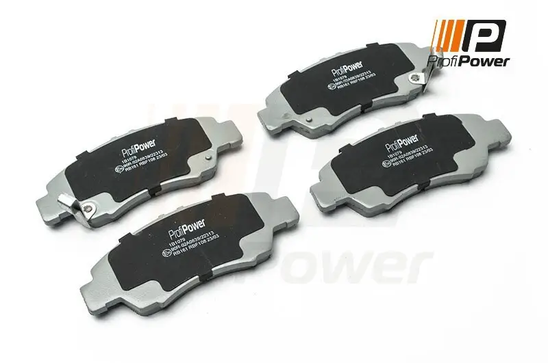 Bremsbelagsatz, Scheibenbremse Vorderachse ProfiPower 1B1079