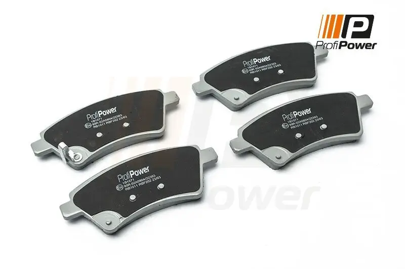 Bremsbelagsatz, Scheibenbremse Vorderachse ProfiPower 1B1071