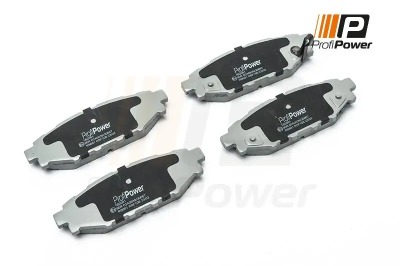 Bremsbelagsatz, Scheibenbremse Hinterachse ProfiPower 1B2081