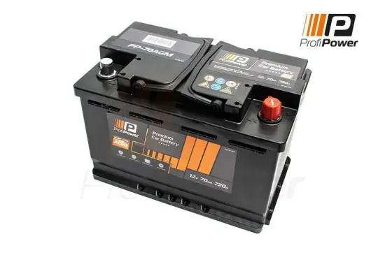 Starterbatterie 12 V 70 Ah ProfiPower PP-700 AGM Bild Starterbatterie 12 V 70 Ah ProfiPower PP-700 AGM