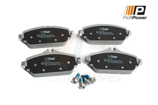 Bremsbelagsatz, Scheibenbremse Vorderachse ProfiPower 1B1223 Bild Bremsbelagsatz, Scheibenbremse Vorderachse ProfiPower 1B1223