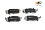 Bremsbelagsatz, Scheibenbremse Vorderachse ProfiPower 1B1224