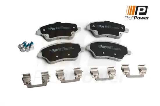 Bremsbelagsatz, Scheibenbremse Vorderachse ProfiPower 1B1227 Bild Bremsbelagsatz, Scheibenbremse Vorderachse ProfiPower 1B1227