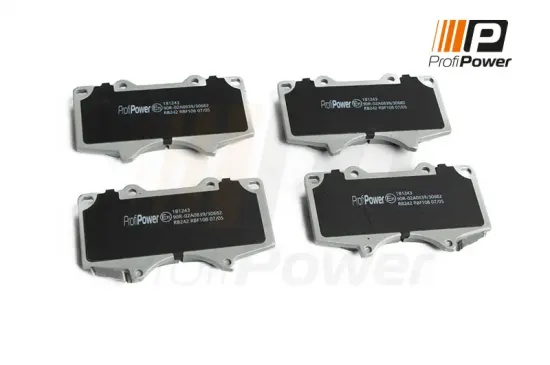 Bremsbelagsatz, Scheibenbremse Vorderachse ProfiPower 1B1243 Bild Bremsbelagsatz, Scheibenbremse Vorderachse ProfiPower 1B1243