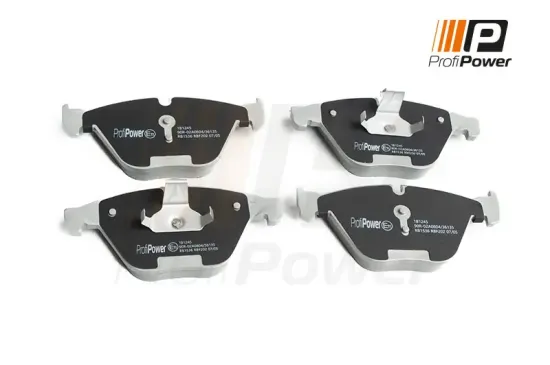 Bremsbelagsatz, Scheibenbremse Vorderachse ProfiPower 1B1245 Bild Bremsbelagsatz, Scheibenbremse Vorderachse ProfiPower 1B1245