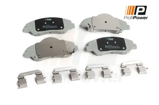 Bremsbelagsatz, Scheibenbremse Vorderachse ProfiPower 1B1259 Bild Bremsbelagsatz, Scheibenbremse Vorderachse ProfiPower 1B1259