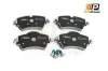 Bremsbelagsatz, Scheibenbremse Vorderachse ProfiPower 1B1265