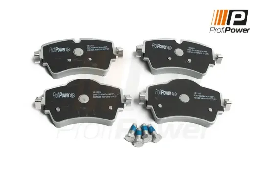 Bremsbelagsatz, Scheibenbremse Vorderachse ProfiPower 1B1265 Bild Bremsbelagsatz, Scheibenbremse Vorderachse ProfiPower 1B1265