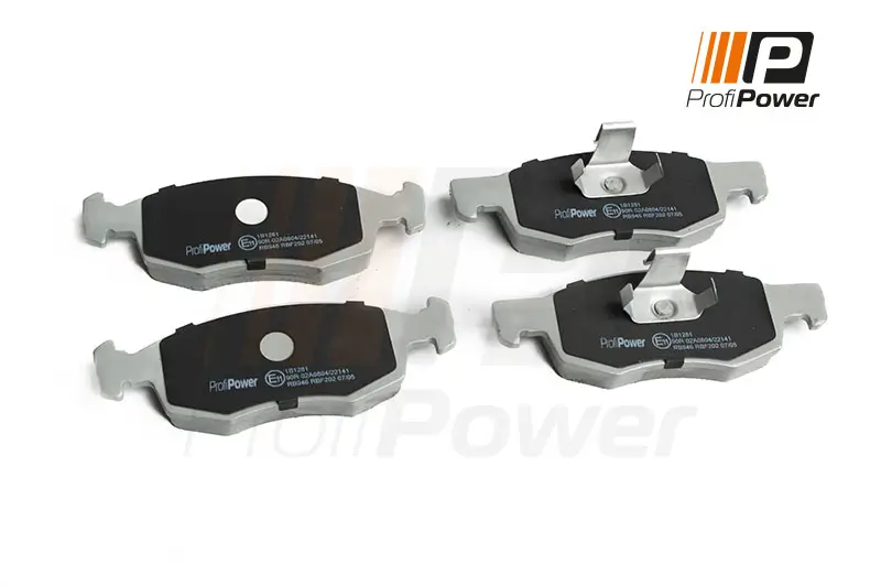 Bremsbelagsatz, Scheibenbremse Vorderachse ProfiPower 1B1281