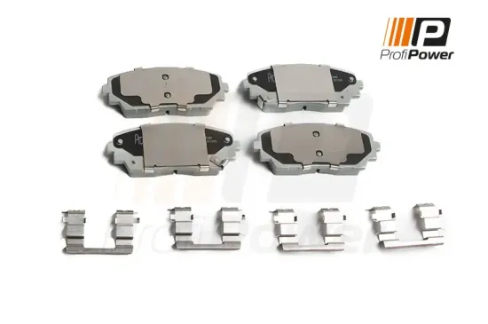 Bremsbelagsatz, Scheibenbremse Vorderachse ProfiPower 1B1283 Bild Bremsbelagsatz, Scheibenbremse Vorderachse ProfiPower 1B1283