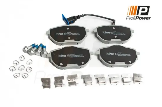 Bremsbelagsatz, Scheibenbremse Vorderachse ProfiPower 1B1284 Bild Bremsbelagsatz, Scheibenbremse Vorderachse ProfiPower 1B1284