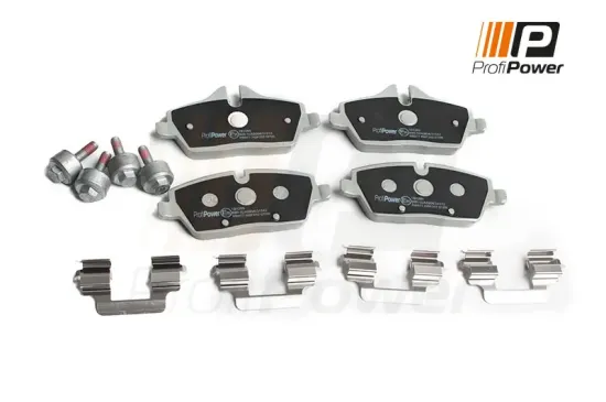 Bremsbelagsatz, Scheibenbremse Vorderachse ProfiPower 1B1285 Bild Bremsbelagsatz, Scheibenbremse Vorderachse ProfiPower 1B1285