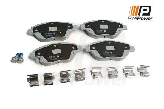 Bremsbelagsatz, Scheibenbremse Vorderachse ProfiPower 1B1286 Bild Bremsbelagsatz, Scheibenbremse Vorderachse ProfiPower 1B1286