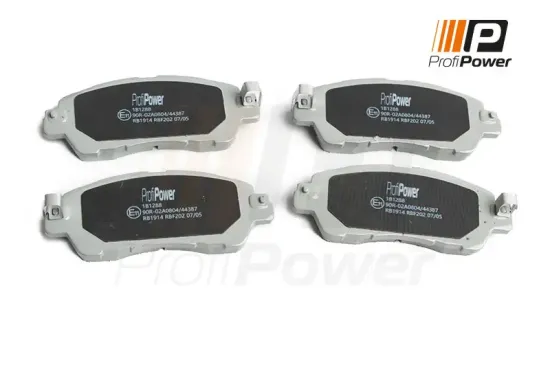 Bremsbelagsatz, Scheibenbremse Vorderachse ProfiPower 1B1288 Bild Bremsbelagsatz, Scheibenbremse Vorderachse ProfiPower 1B1288