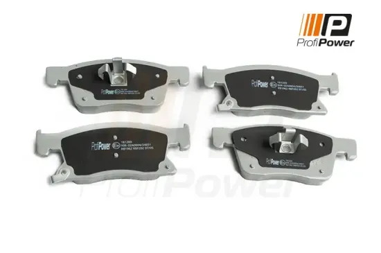 Bremsbelagsatz, Scheibenbremse Vorderachse ProfiPower 1B1289 Bild Bremsbelagsatz, Scheibenbremse Vorderachse ProfiPower 1B1289