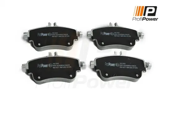 Bremsbelagsatz, Scheibenbremse Vorderachse ProfiPower 1B1293 Bild Bremsbelagsatz, Scheibenbremse Vorderachse ProfiPower 1B1293