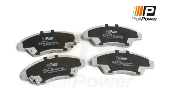 Bremsbelagsatz, Scheibenbremse Vorderachse ProfiPower 1B1295 Bild Bremsbelagsatz, Scheibenbremse Vorderachse ProfiPower 1B1295