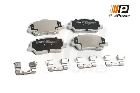 Bremsbelagsatz, Scheibenbremse Vorderachse ProfiPower 1B1297 Bild Bremsbelagsatz, Scheibenbremse Vorderachse ProfiPower 1B1297