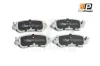 Bremsbelagsatz, Scheibenbremse Hinterachse ProfiPower 1B2157