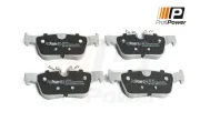 Bremsbelagsatz, Scheibenbremse Hinterachse ProfiPower 1B2160