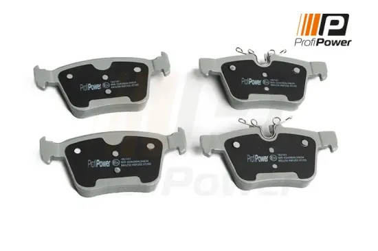 Bremsbelagsatz, Scheibenbremse Hinterachse ProfiPower 1B2161 Bild Bremsbelagsatz, Scheibenbremse Hinterachse ProfiPower 1B2161